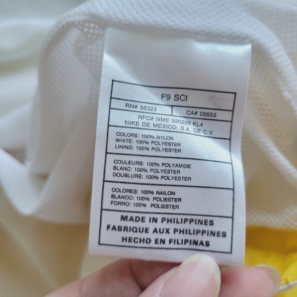Nike Vintage Yellow and Gray Windbreaker Jacket - Picture 10 of 13